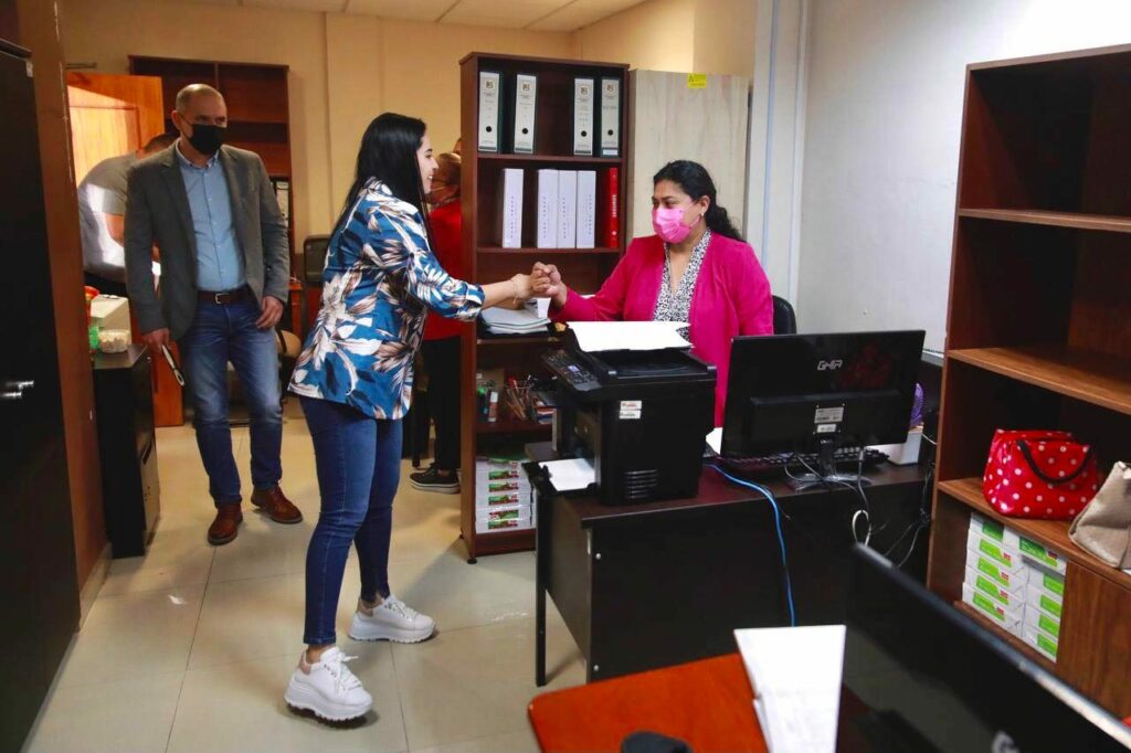 Visita a cada una de las áreas del H. Congreso del Estado de Nayarit.