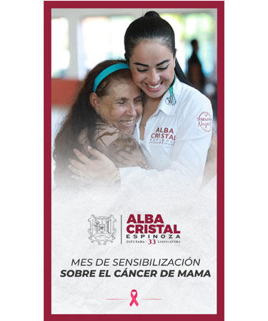 Mes de sensibilización sobre el cáncer de mama