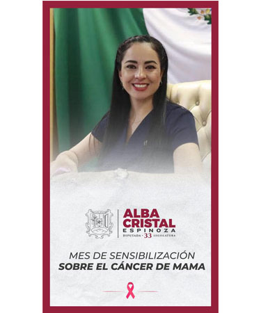 Mes de sensibilización sobre el cáncer de mama