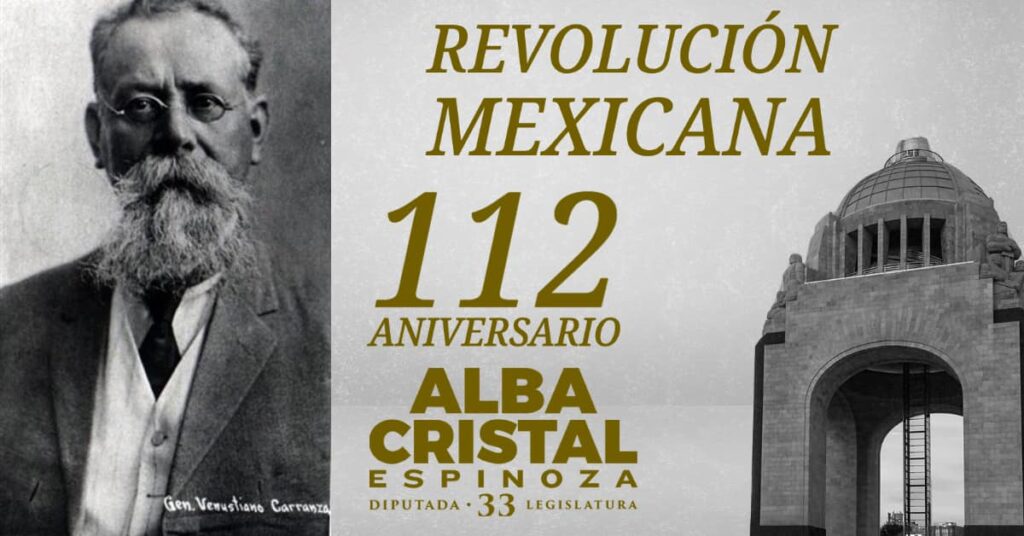 112 años del inicio de la Revolución Mexicana