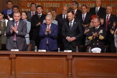 Ceremonia por el 106 Aniversario de la Promulgación de nuestra Constitución Política de los Estados Unidos Mexicanos de 1917.