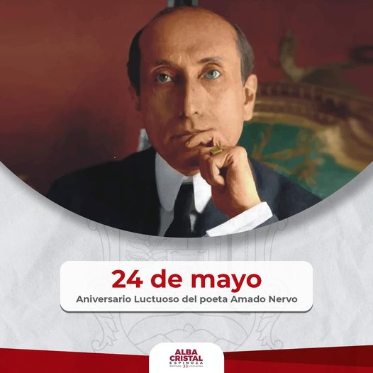 “Amé, fui amado, el sol acarició mi faz. ¡Vida, nada me debes! ¡Vida, estamos en paz!” Amado Nervo. De Tepic Nayarit, a 104 años de su muerte, seguimos recordando su obra que trascendió fronteras y hoy, conmemoramos su aniversario luctuoso.