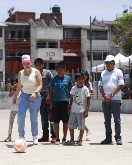 Cascarita con los papás