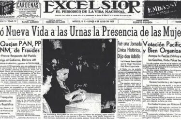 Hoy conmemoramos 68 años del voto de la mujer en México.